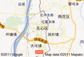 天心区地图
