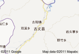 古丈县地图