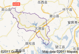太湖县地图
