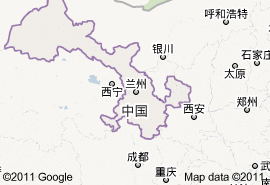 甘肅省地圖