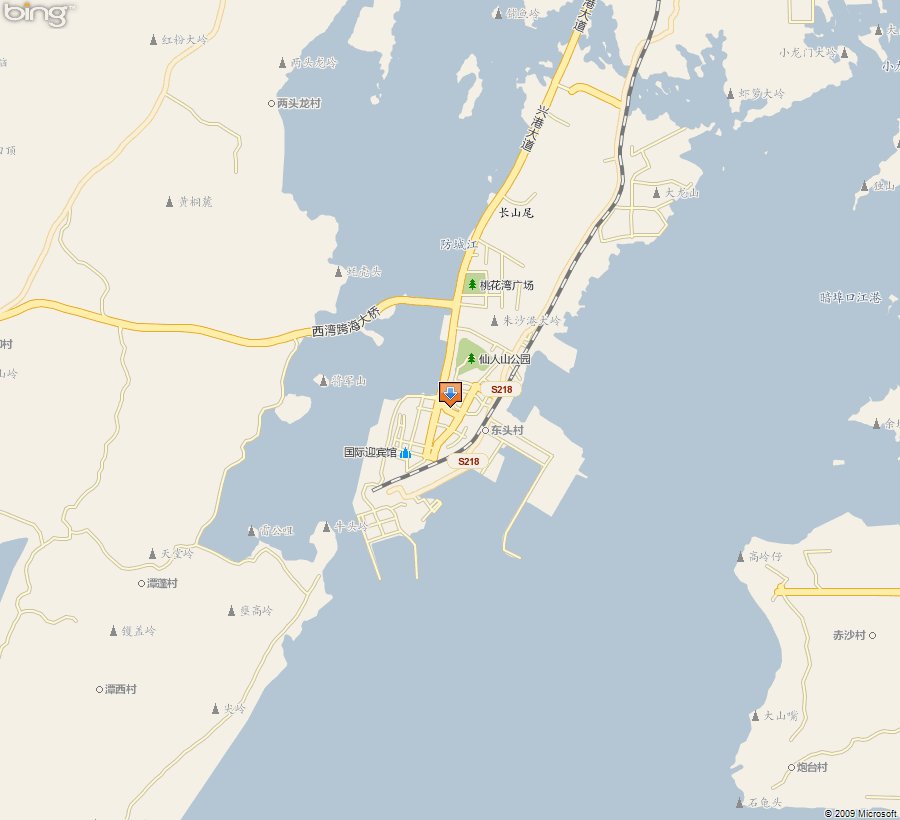 广西防城港地图