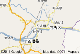 梧州市地图