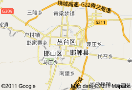 邯郸市地图