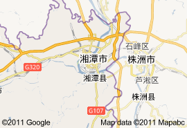 湘潭市地图