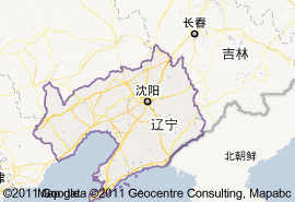 遼寧省地圖