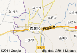 渭南市地图