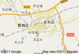 金华市地图