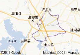 楚州区地图