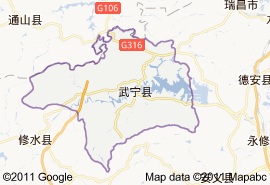 武宁县地图