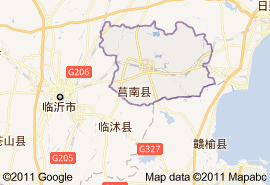 莒南县地图