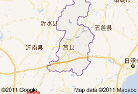 莒县地图