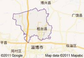 桓台县地图
