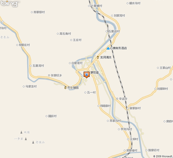 榆林市绥德县地图