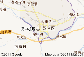 汉台区地图