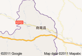 商南县地图
