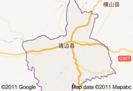 靖边县地图