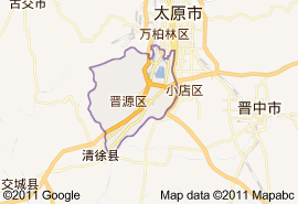 晋源区地图