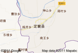 定襄县地图