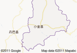 小金县地图
