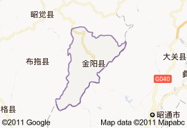 金阳县地图