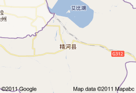 精河县地图