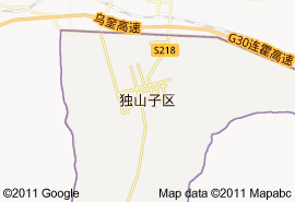 独山子区地图