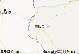 额敏县地图