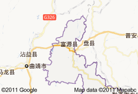 富源县地图