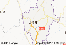 会泽县地图