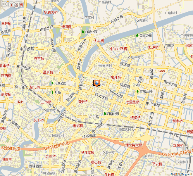 江东区街道划分地图图片