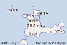 嵊泗县地图